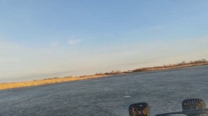 Аэролодка «Патруль» Ход по смешанному покрытию. Страшно очень😁