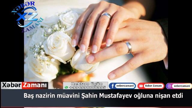 Baş nazirin müavini Şahin Mustafayev oğluna nişan etdi смотреть онлайн
