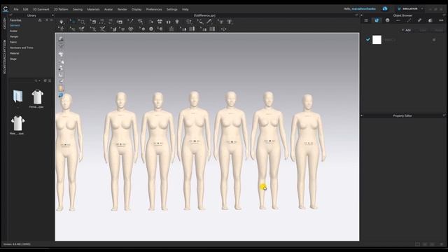 Работа в Clo3D версии 6.0 смотреть онлайн