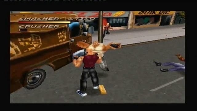 Fighting Force - PS1/PS3/PSN/PSP - Playthrough 2 - Route 2, Bronx/Naval Base - Smasher - Part 1 of смотреть онлайн