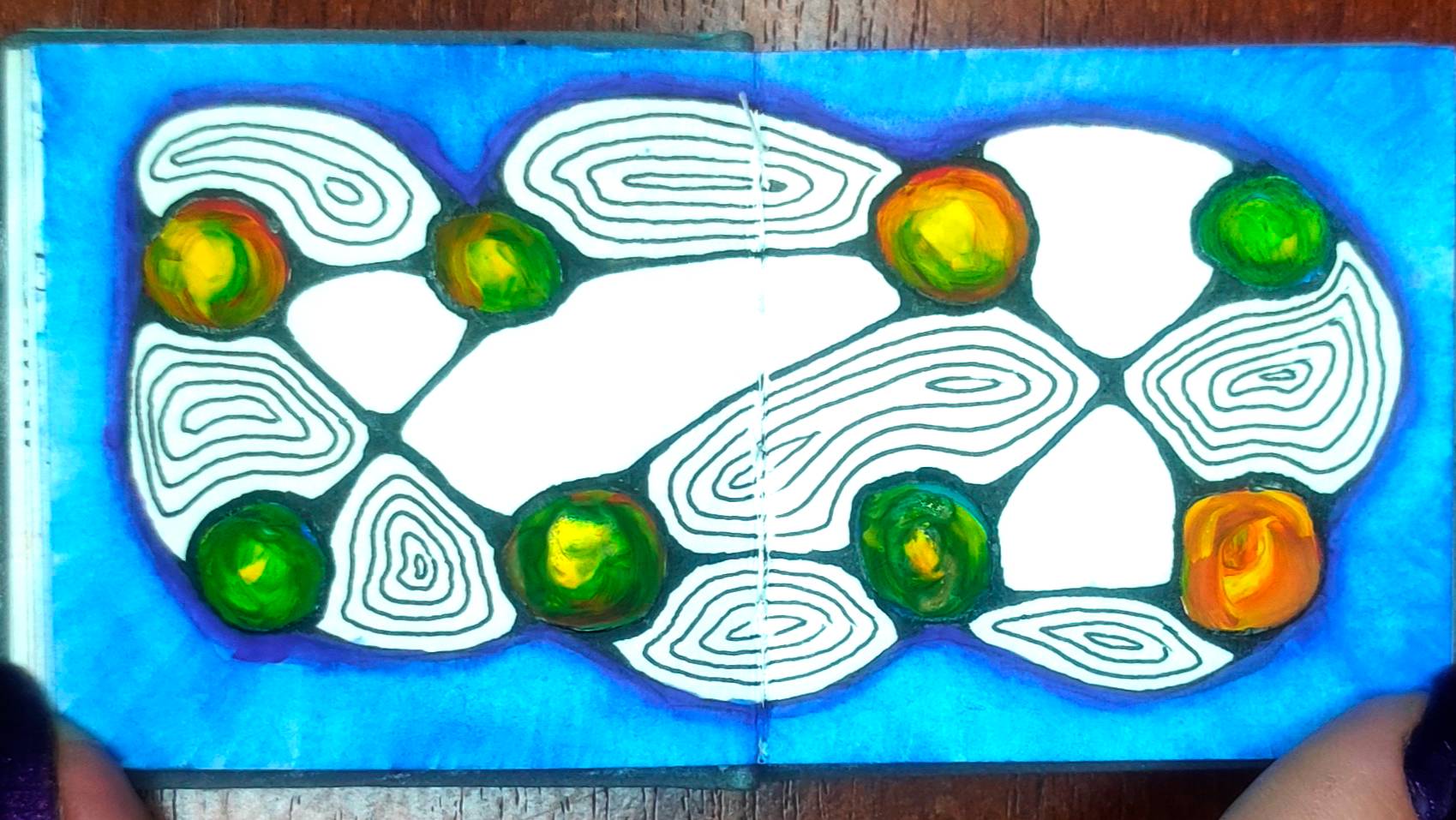 Космические шары в мини блокноте смотреть онлайн