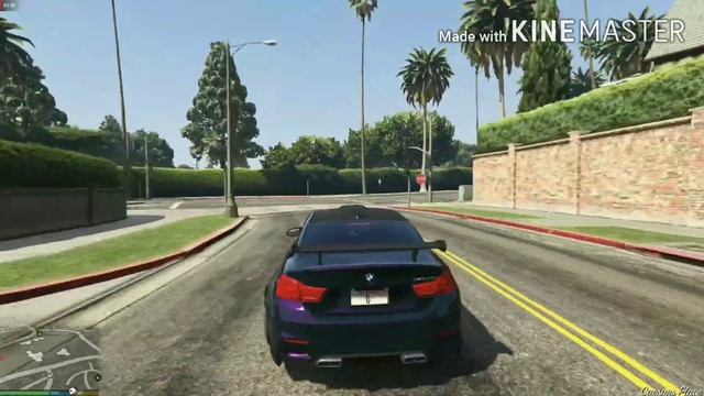 Crazzy driving with BMW M4 gts .. GTA V смотреть онлайн