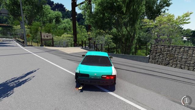 Assetto Corsa Hakone Ohiradai 90sGDSP S13