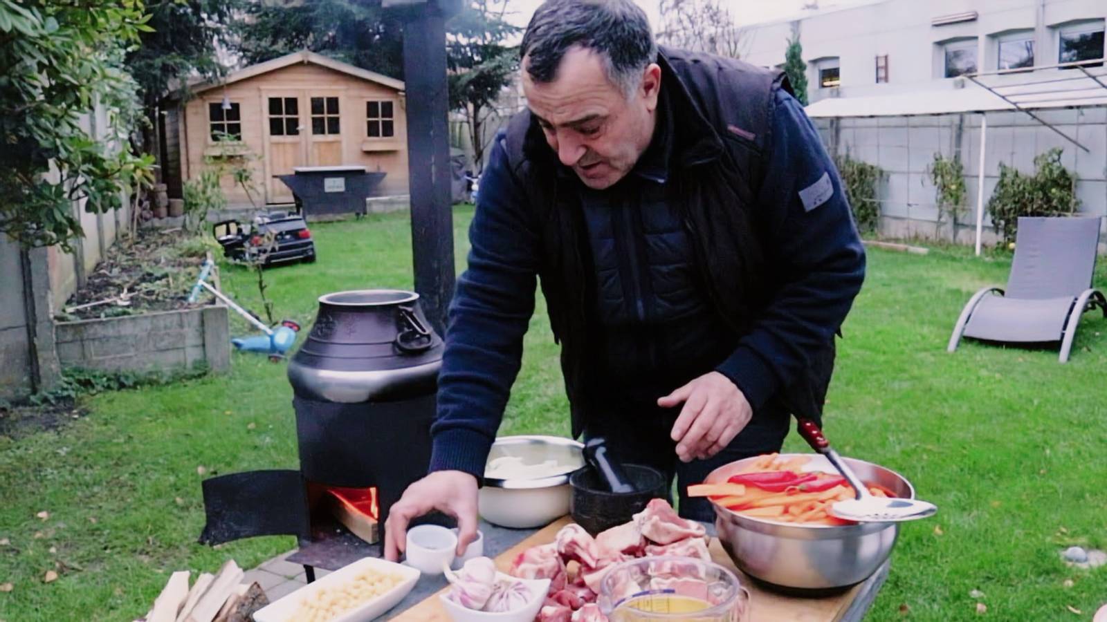 Такой вкусный плов я ещё никогда не готовил! Рецепт плова в афганском казане на костре смотреть онлайн