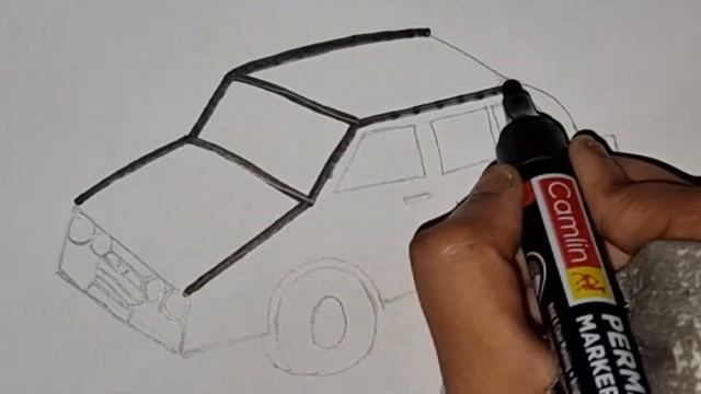 How to draw a car | Avtomobilni qanday chizish mumkin | Как нарисовать машину | DFK Jes ART смотреть онлайн