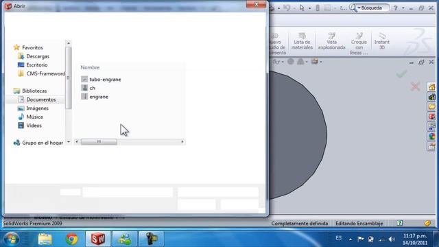02.-Tutorial de Solidworks 2009 introducción relación de posición смотреть онлайн