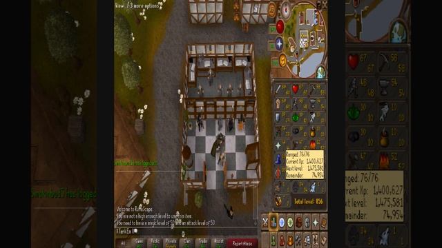 Runescape Stat Reset