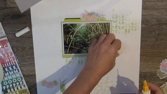 Scrapbook Process 506: Bamboo Forest (Free Flow Wednesday) смотреть онлайн