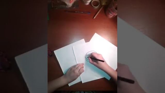 Как рисовать пончик:Draw Desserts
