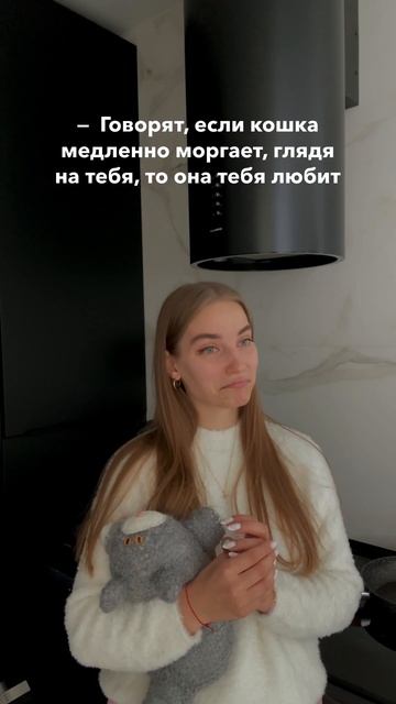 А твоя кошка тебя любит? 😃 Подписывайся, в моих видео ты точно узнаешь себя 💗 смотреть онлайн