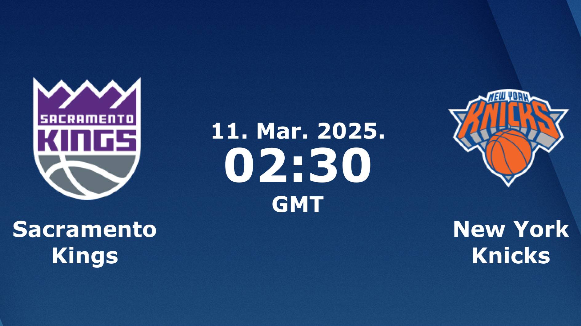 10.03.2025 | Сакраменто Кингз — Нью-Йорк Никс | Kings At Knicks