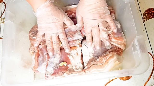 Как засолить сало быстро и вкусно чтобы шкурка была мягкой. смотреть онлайн
