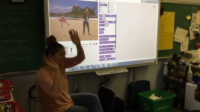 Créer avec Scratch et persévérer, classe d'Émilie, adaptation scolaire (2) смотреть онлайн