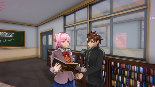 Just Monika Song, By Random Encounters  In Yandere Simulator