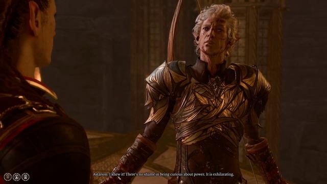 Baldur's Gate 3 - Astarion reacts to the monastery trap being deactivated смотреть онлайн