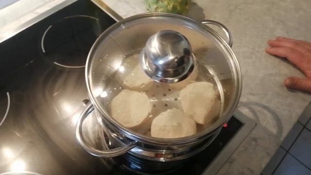 Булочки на пару из консервы