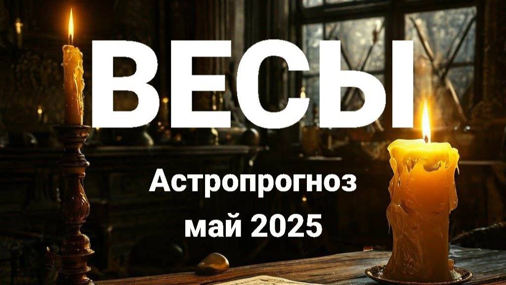 Весы. Май 2025 год. Астрологический прогноз. смотреть онлайн