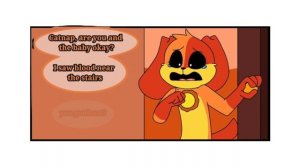 Catnap x Dogday Poor Pregnant Cat [Part 2]| Poppy Playtime Chapter 3 Comic Dub