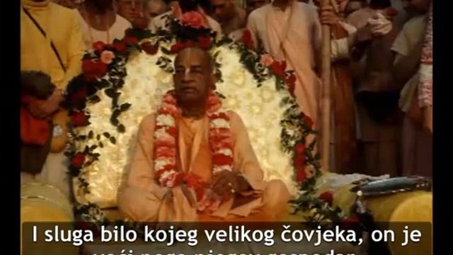 Prabhupada 0769 Sam Vaišnava je jako sretan, zato jer je u direktnom kontaktu sa Krišnom смотреть онлайн