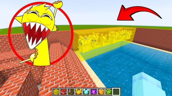 Спрунки Саймон в Minecraft PE Incredibox ADDON | Incredibox Sprunki