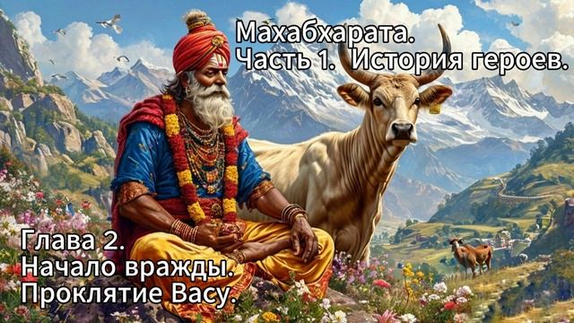 Махабхарата. Часть 1. История Героев. Глава 2. Начало вражды. Проклятие Васу. смотреть онлайн