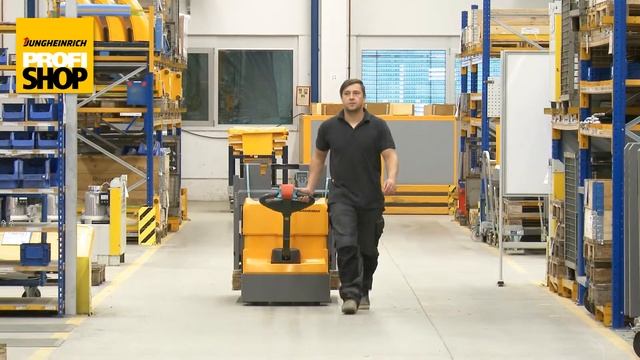 Electric Pallet Truck with Weigh Scales - Jungheinrich EJE M15W смотреть онлайн