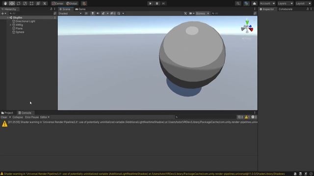 Starting a New VR Game || Unity Dev Log 1: Shaders смотреть онлайн