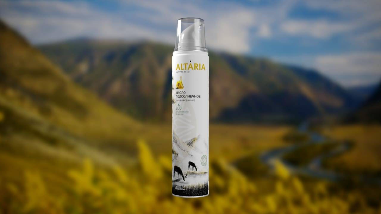 Эко-масло Altaria родилось в заповедном Алтайском крае. смотреть онлайн