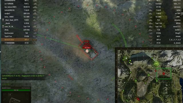 World Of Tanks:гайд по САУ StPz 2:хороший бой! смотреть онлайн