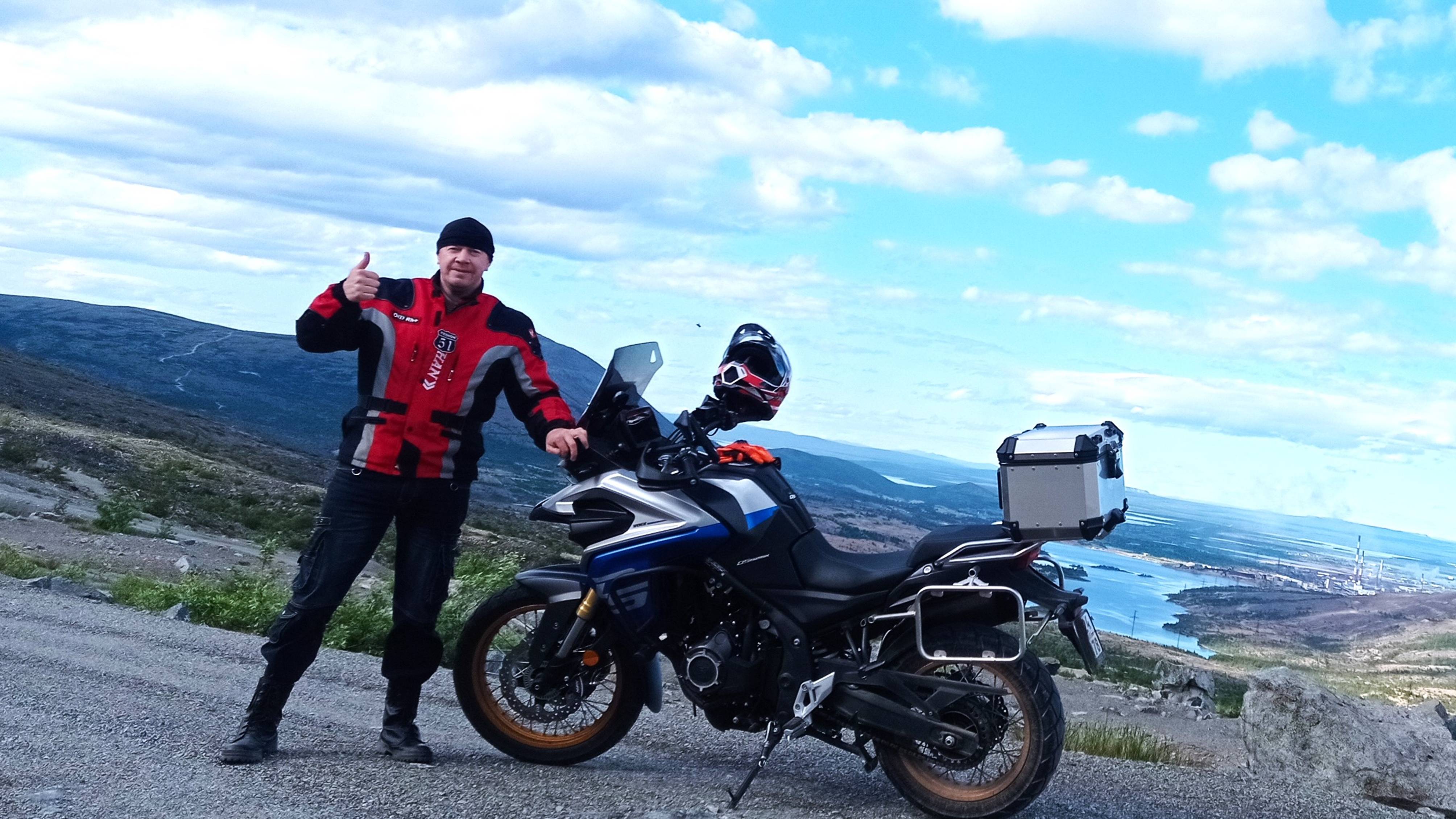 VOGE 525DSX.Первый в Мурманской обл.ХИБИНЫ.