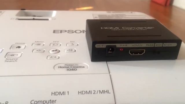 HDMI To Hdmi + Audio Converter