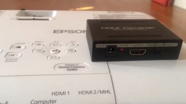 HDMI to hdmi + audio converter