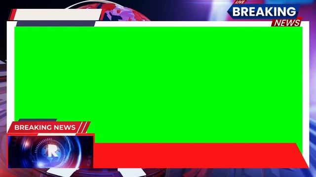 Breaking News Green Screen | News Green Screen Frame 2022 |