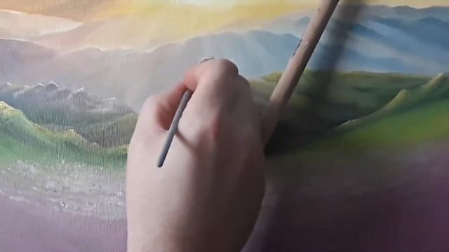 Дорога к свету. Масло, холст. смотреть онлайн