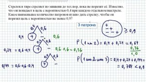 Теория вероятностей: сколько патронов дать стрелку