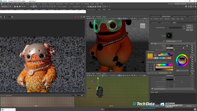 Zmon Lighting : จัดแสงให้โมเดลจาก Zbrush ด้วย Maya смотреть онлайн