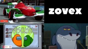 Ozyrys Coffin Dance Zig and Sharko and Among Us and Cars (COVER) Mashup