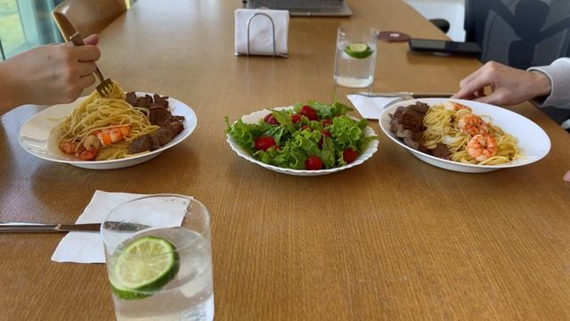 이렇게 먹어도 되나 싶은 일상 브이로그 | 스테이크파스타 | Pecorino | Fazenda Churrascada