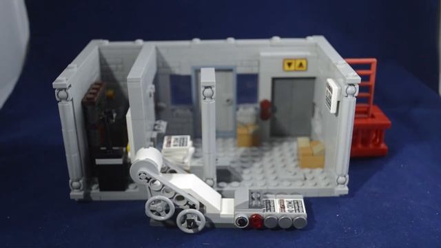 Custom Lego Daily Bugle Print Room Build смотреть онлайн