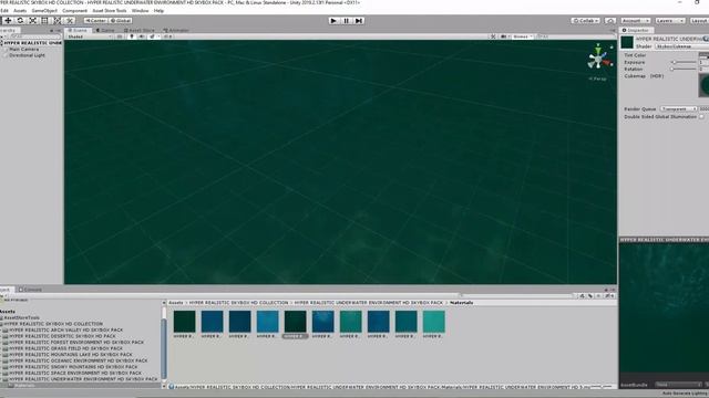 10 HYPER REALISTIC UNDERWATER ENVIRONMENT HD SKYBOX PACK - Unity 3D Asset Showcase смотреть онлайн