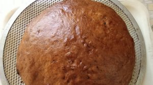 Пирог на сметане с вареньем и сухофруктами