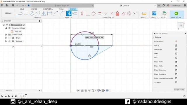 How to design a OLOID shape in Autodesk Fusion 360 | Fusion 360 Tutorial for Beginners смотреть онлайн