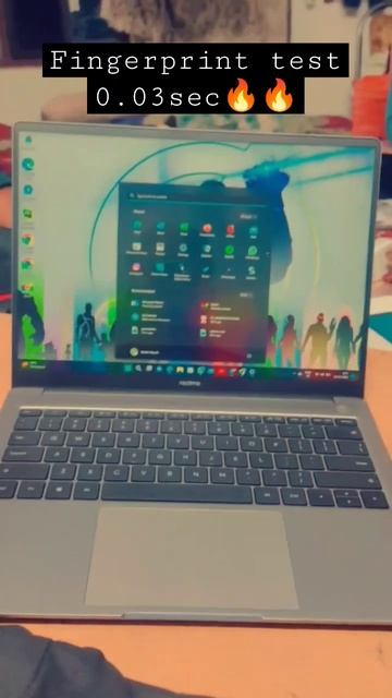 Realme Book Slim I3 Fingerprint Test #realmebook🔥🔥🔥🔥🔥🔥🔥