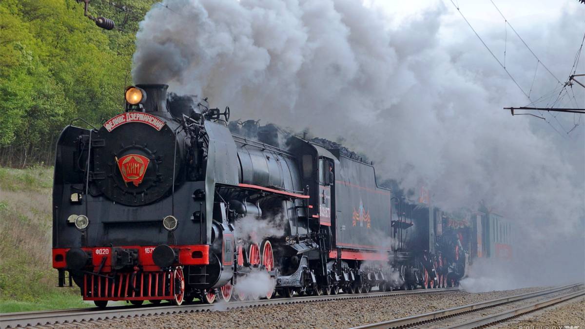 РЕТРО-ПОЕЗД "ПОБЕДА" НА СКЖД. 2018 ГОД смотреть онлайн