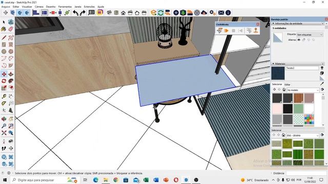 COMO CRIAR TECIDOS E MANTAS NO SKETCHUP смотреть онлайн
