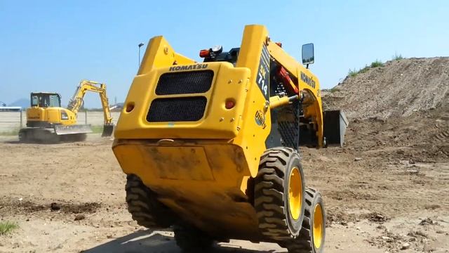 KOMATSU SK714 STUNT смотреть онлайн