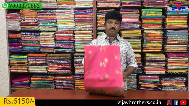 Latest Pure Lenin Handloom Sarees Collections | Vijay Brothers Sarees Showroom |84640 27097 смотреть онлайн