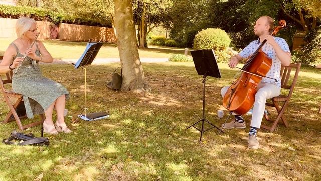 Funiculi Funicula (flute and cello) смотреть онлайн