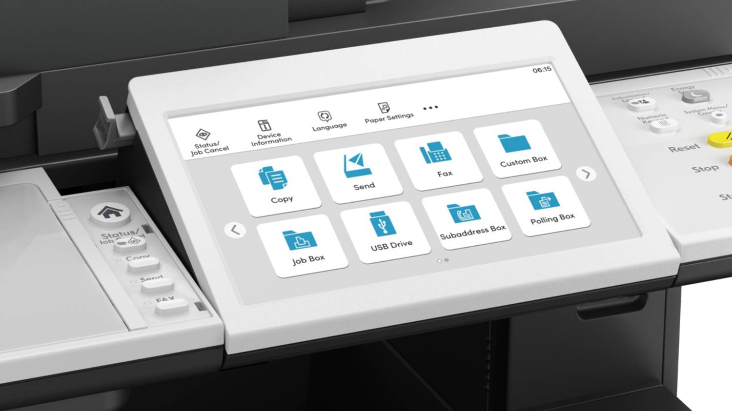 Обзор функций МФУ Kyocera ECOSYS MA4500ix смотреть онлайн
