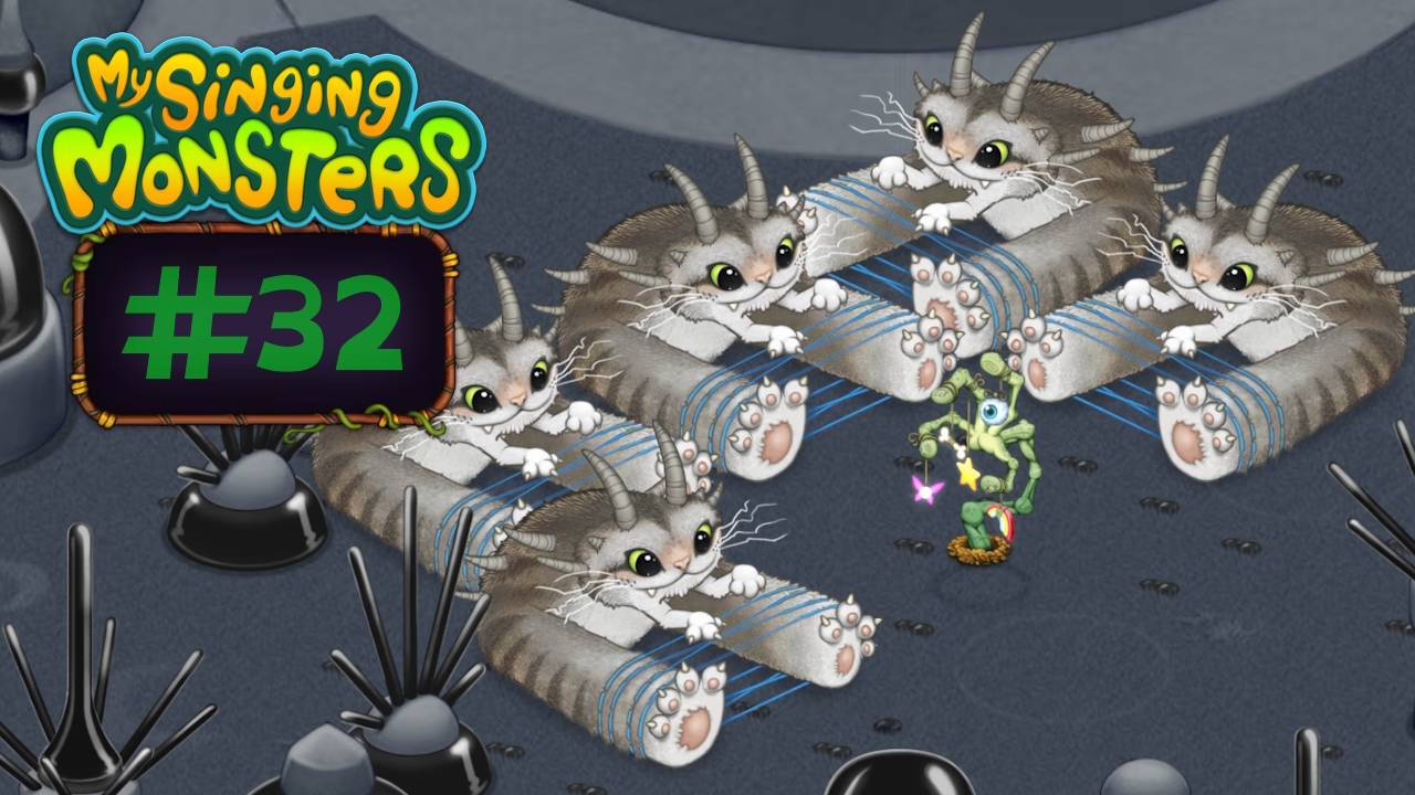 День 32: Заполняю Небожителей, Улучшаю питомники // My Singing Monsters // С Нуля в ТОП